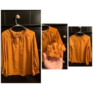 long sleeve boho Merona top